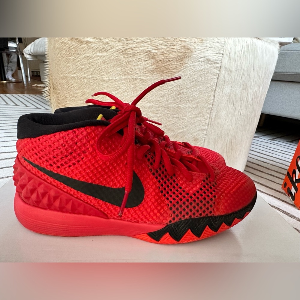 Nike—Kyrie 1 Deceptive Red.